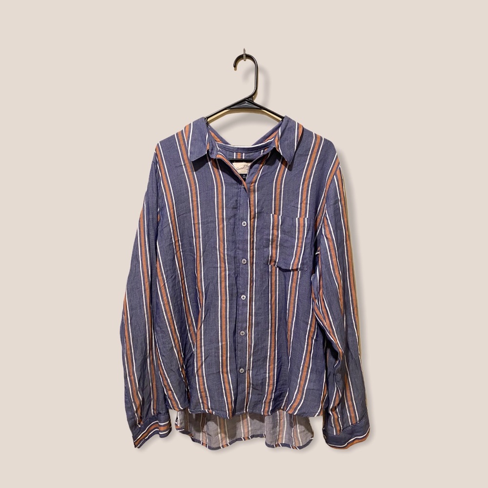 Striped button down - Picture 2 of 2